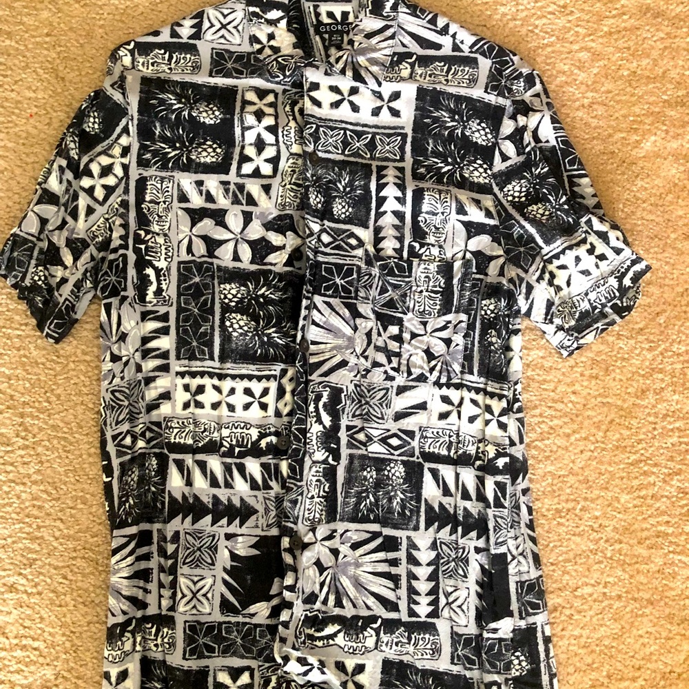 Hawaiian button up shirt